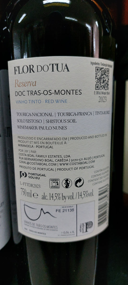 Flor do Tua Reserva Tinto 2020