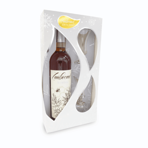 Esp. Serrano - Cx Zimbromel 50cl c/ 2 Copos