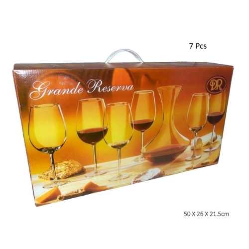 Conjunto Vinho Decanter com 6 Copos DR