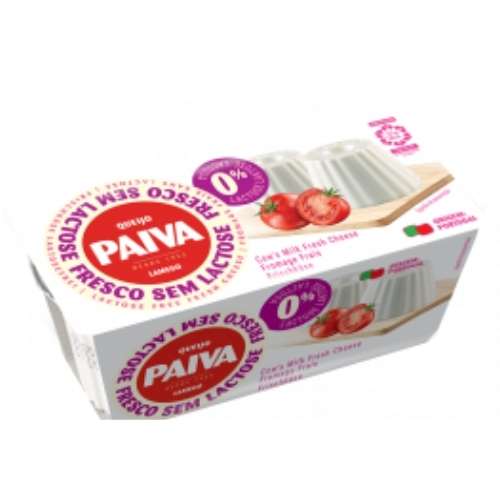 Queijo Paiva Fresco  s/ Lactose 2x62,5g