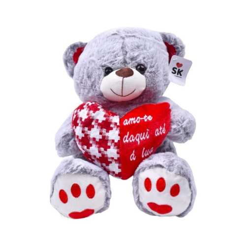 Urso c/ Coração 30 cm